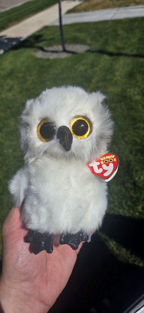 TY Owl Stuffed Animal