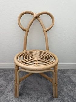 Rattan Bow Chair