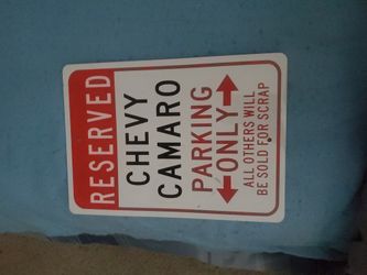 Camaro Sign