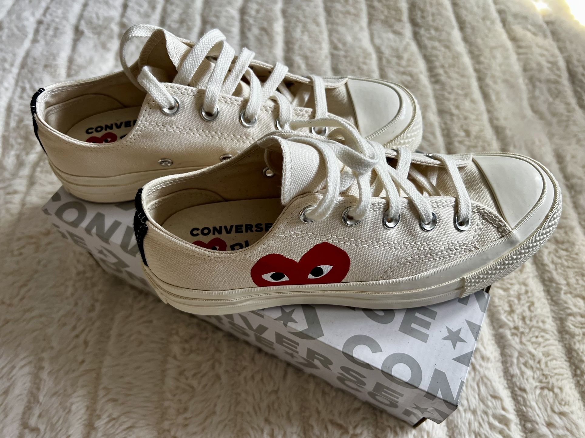 Converse Comme des Garçon, 6W $90