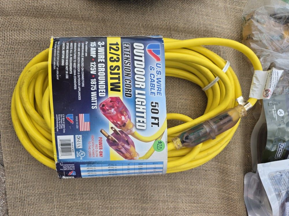 50' Extension Cord