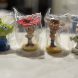 2003 Kellogg’s Disney Bobble heads Toy Story Characters 
