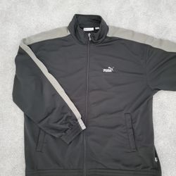 Puma Warm-up Track Jacket - Men's Large