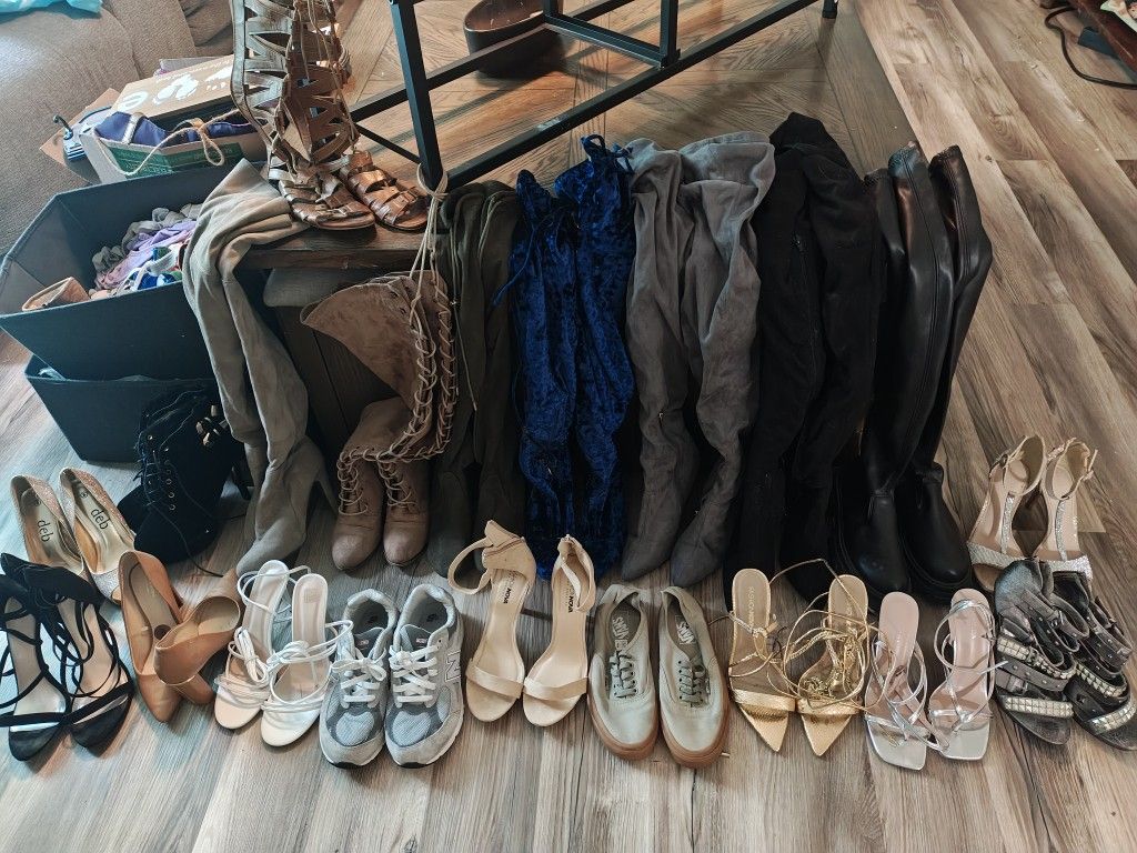 Bundle Shoes 9/Pair Or $100 or Everything. Some Never Worn