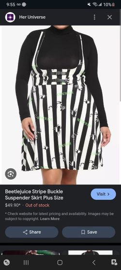 Bettlejucie Suspender Dress 