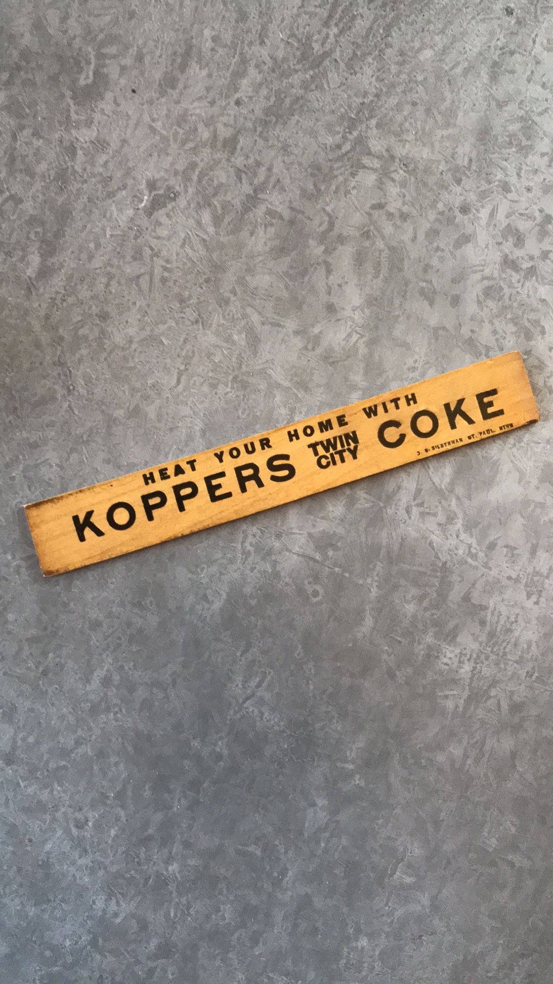 Antique COKE Advertising Ruler