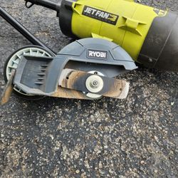 Ryobi Edger And Blower
