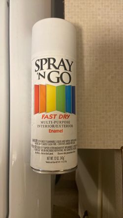 Two New White flat enamel spray paint