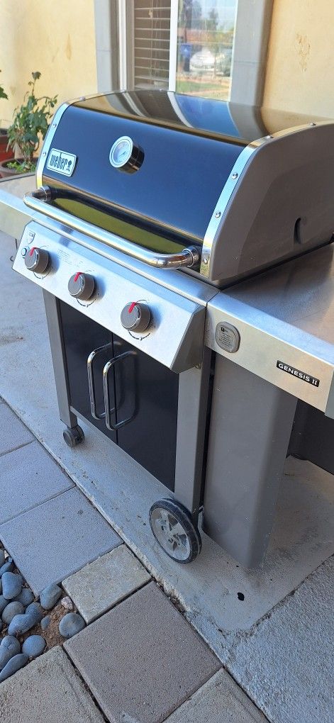 Bbq Grill Propane Weber Like New"