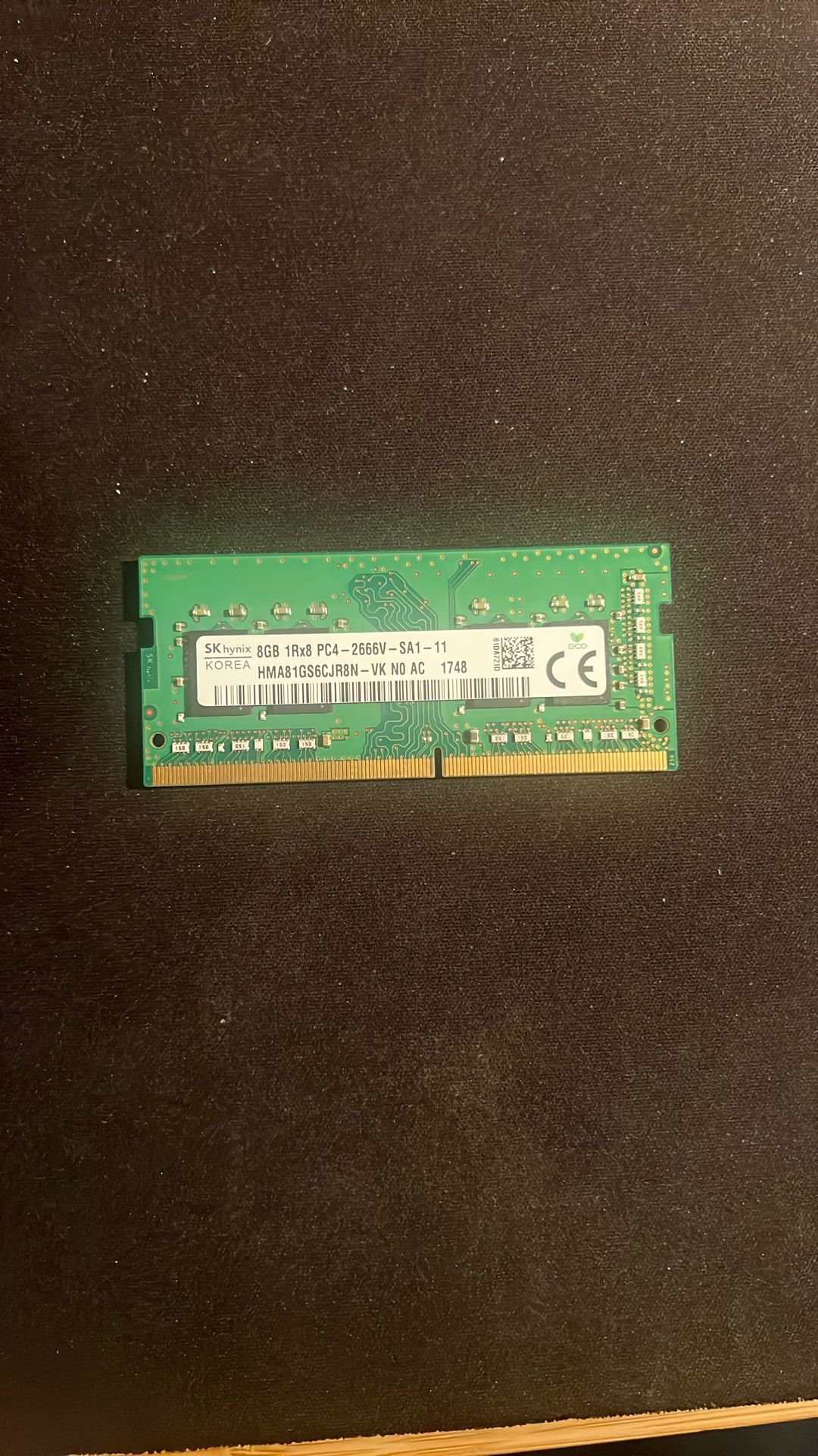8GB DDR4 Laptop Ram