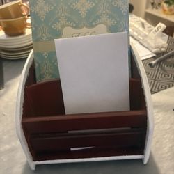 Lazy Susan Letter Holder