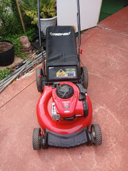 TROY BILT 21 MULCH AN REAR BAG
