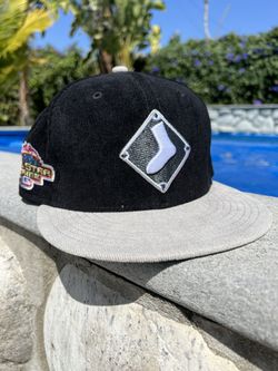 LIDS X MUNFU Fitted White Sox Hat Size 7 1/8 Corduroy