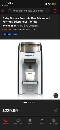 Baby Brezza Formula pro