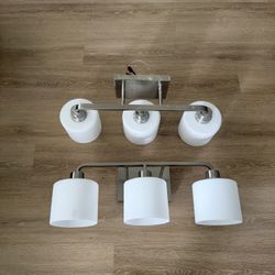Bathroom lamp set