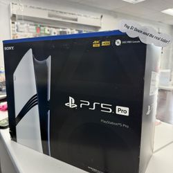 Sony Playstation 5 Pro New - Pay $1 To Take It Home Today and pay the rest later.