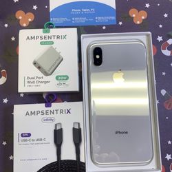 iPhone X 256gb AT&T/ Cricket-white - Babcock 