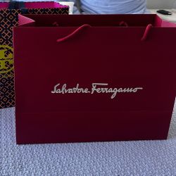 Salvatore Ferragamo Bag And Box 