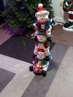 Kirkland express 3 stacks snowman