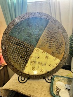 Plate decor from pier 1