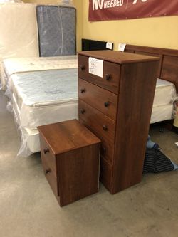 Chest and nightstand