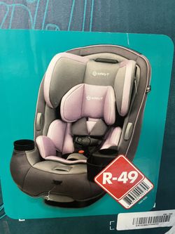 Safety 1st Grow and Go Sprint All-in-One Convertible Car Seat, Cranberry Ice II, Infant & Toddler, Unisex