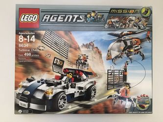 LEGO Agents Mission 8634 Turbocar Chase