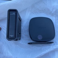 Arris SURFboard Router & Belkin Modem