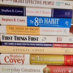 The 7 Habits Of Highly Effective People, See 2nd Pic, $5 Each