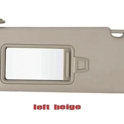 Driver Side Left Sun Visor for Hyundai Elantra 2016-2019 85220-F0100TTX 2.0L