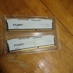 HyperX Fury White 16gb Ram