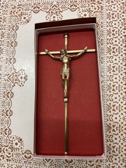 Heavy Metal Gold Cross