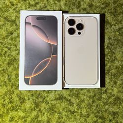 iPhone 16 Pro | 256GB | Desert Titanium | Factory Unlocked