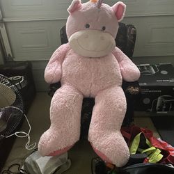 Oversized Stuffed Unicorn