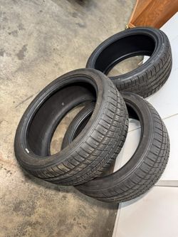 235/40R18 Tires – Michelin + BFGoodrich – Good Condition