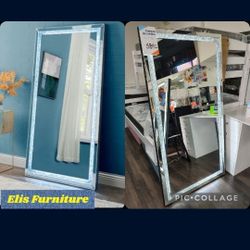 Brand New XL Floor Mirror
Crystal Diamonds 
LED Light 
$589 + Tax
FREE LOCAL DELIVERY & SET UP
ONLINE SALES 
SHOWROOM AVAILABLE 
SOME ITEMS ON DISPLAY