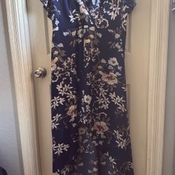 Shein 0XL Blue Dress