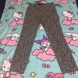 Leopard Print Pants 