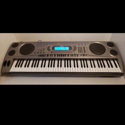 Vintage Casio WK-1630 VTG Keyboard Piano 76 Keys Working Tested 