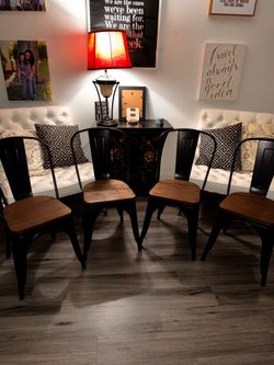 Dining room chairs modern black and brown
