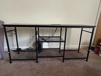Tv stand with power outlets