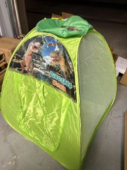 Kids Dinosaur Tent With Dinosaurs