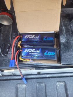 Zee 4s lipo batteries new rc