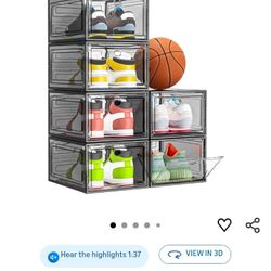 Set of 12 Sturdy Shoe Organizers