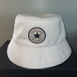 Converse Chuck Patch Bucket Hat White