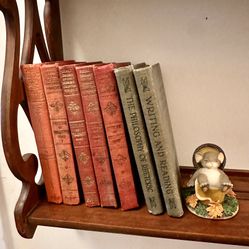 Antique Library Book Collection- 1911–1929 Funk & Wagnalls Lot of 7 Books