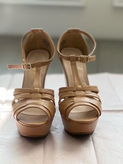 Brown heels