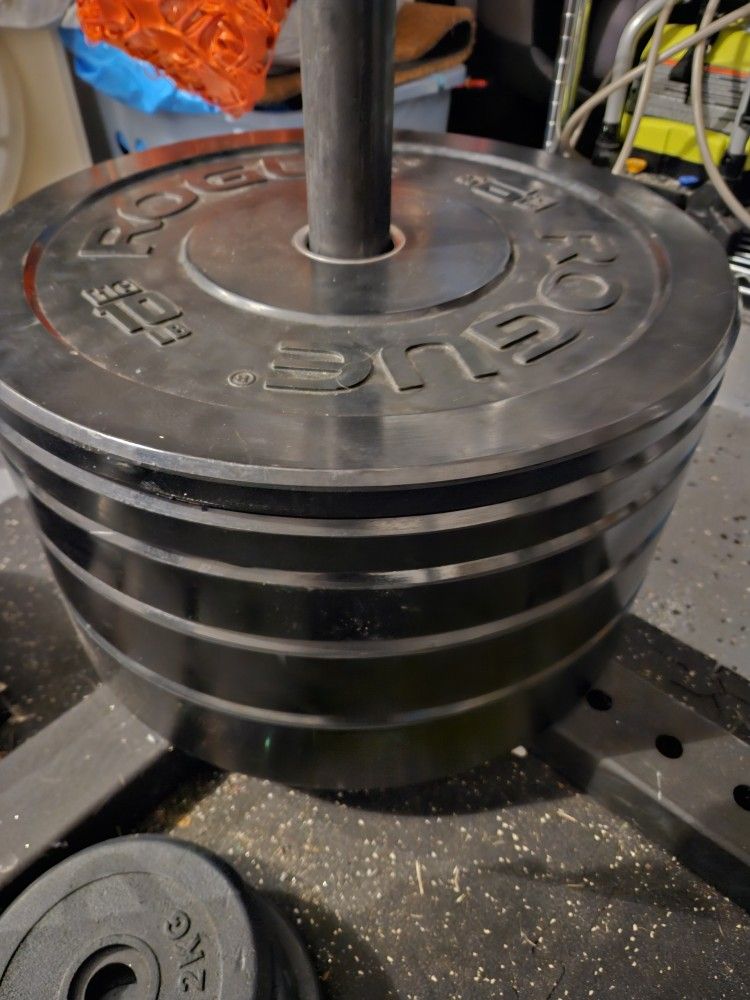 Rogue HG 2.0 Bumper Plates 350lb Set