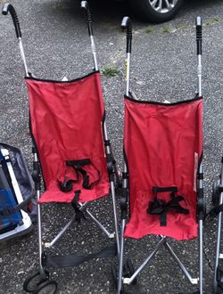 Two strollers $5 each