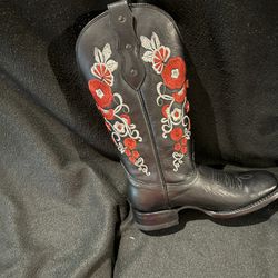 Ladies Size 7  Western Red Bottom Boots 